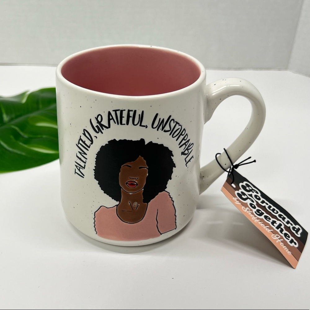 Black Girl Magic Woman Motivation Mug Cup Tea Coffee Work College Natural Hair
